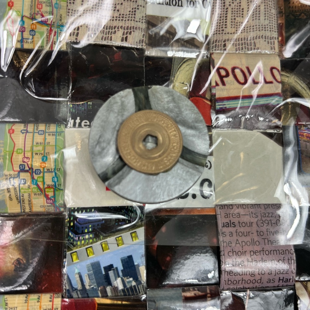 Vintage Handmade Upcycled  New York City Purse‎ - Picture 5 of 16